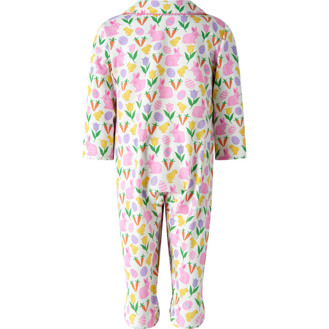 Spring Meadows Footie, Pink