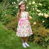 Rose Sash Dress, Pink - Dresses - 3 - thumbnail