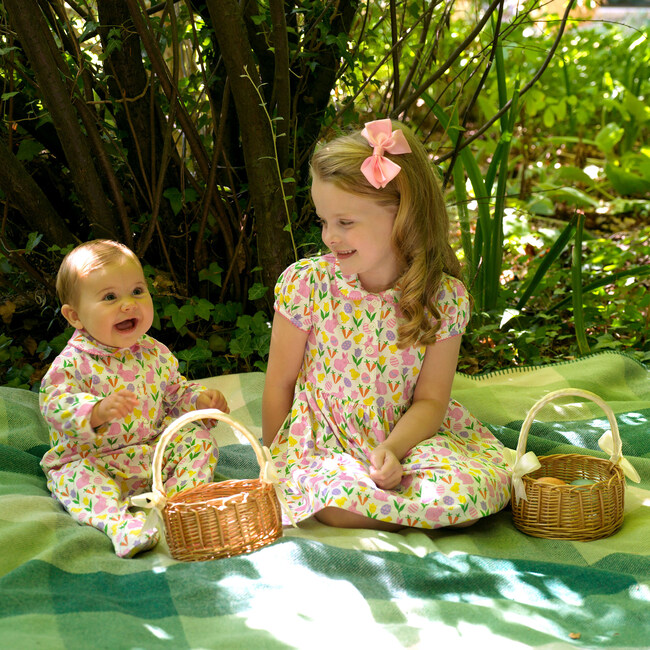 Spring Meadows Footie, Pink - Onesies - 4