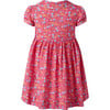 Cherry Button-Front Dress, Red - Dresses - 2 - thumbnail