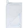 White Bubble Hooded Baby Towel Blue - Bath Towels - 1 - thumbnail