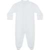 White Bubble Baby Footie Pink - Footie Pajamas - 5