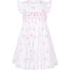 Sweetheart Woven Smocked Dress Pink - Dresses - 1 - thumbnail