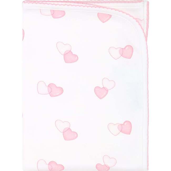 Sweetheart Receiving Blanket Pink