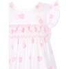 Sweetheart Woven Smocked Dress Pink - Dresses - 2 - thumbnail