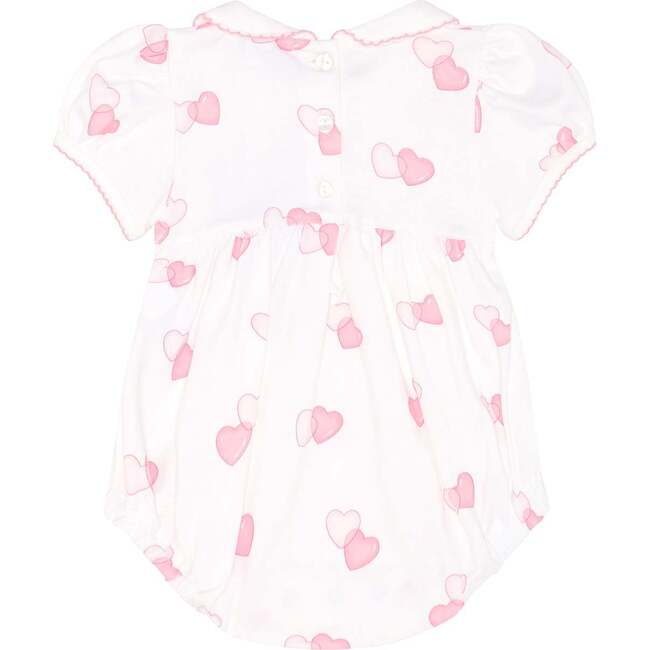 Sweetheart Smocked Bubble Pink