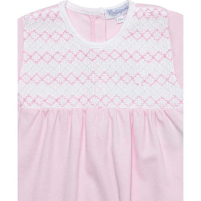 Signature Smocked Girls Gown White - Nightgowns - 3