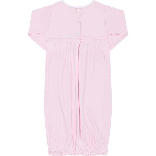 Signature Smocked Girls Gown White - Nightgowns - 4