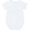 Signature Smocked Boys Bubble White - Rompers - 2 - thumbnail