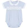 Signature Smocked Boys Bubble Blue - Rompers - 1 - thumbnail