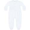 Signature Smocked Boys Footie White - Footie Pajamas - 2