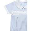 Signature Smocked Boys Bubble White - Rompers - 3 - thumbnail