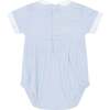 Signature Smocked Boys Bubble Blue - Rompers - 2 - thumbnail