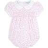 Pink Cheetah Print Smocked Bubble Pink - Rompers - 1 - thumbnail