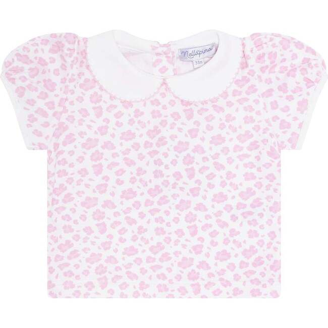 Pink Cheetah Print Diaper Cover Set Pink - Mixed Apparel Set - 3