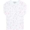 Pink Bunny Toile Pajama Pink - Pajamas - 2