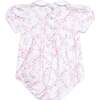 Pink Bears Trellace Smocked Bubble Pink - Rompers - 4