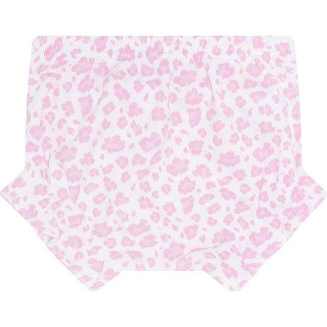 Pink Cheetah Print Diaper Cover Set Pink - Mixed Apparel Set - 4