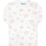 Petite Tea Time Pajamas Pink