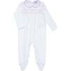 Nella Smocked Baby Girl Footie Pink Smocked - Footie Pajamas - 1 - thumbnail