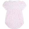 Pink Cheetah Print Smocked Bubble Pink - Rompers - 2 - thumbnail