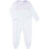 Nella Smocked Baby Girl Footie Pink Smocked - Footie Pajamas - 2