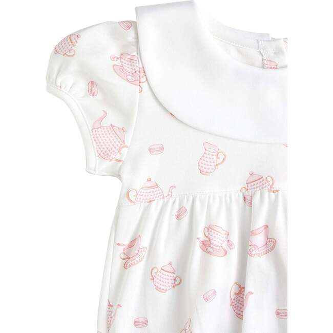 Petite Tea Time Bubble Pink - Rompers - 3