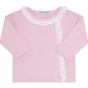 Vermont Ruffle Jacquard set Pink