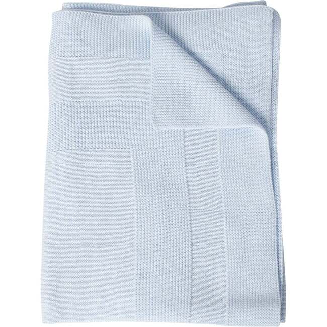 Nella Knit Blanket Blue