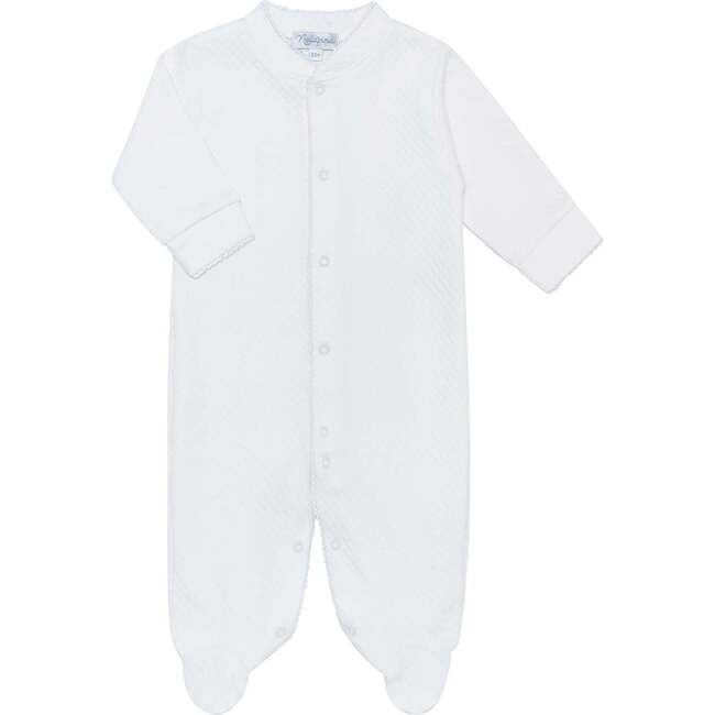 Milano Baby Footie White