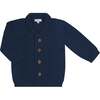 London Knit Cardigan Navy - Cardigans - 1 - thumbnail