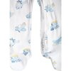 Mini Voyages Zipper Footie Blue - Footie Pajamas - 4