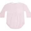 Charming Bows Embroidery Bubble LS Pink - Rompers - 2 - thumbnail