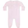 Charming Bows Embroidery Footie Pink - Footie Pajamas - 2 - thumbnail