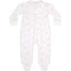 Charming Bows Print Smocked Footie Pink - Footie Pajamas - 3 - thumbnail