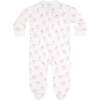 Pink Puppy Love Print Zipper Footie Pink - Footie Pajamas - 2