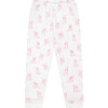 Pink Puppy Love Print Pajamas Pink - Pajamas - 3