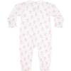 Pink Puppy Love Print Romper long sleeve Pink - Rompers - 2 - thumbnail