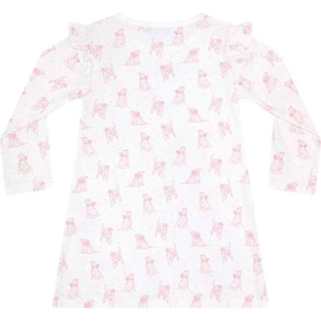 Pink Puppy Love Print Playtime Dress Pink