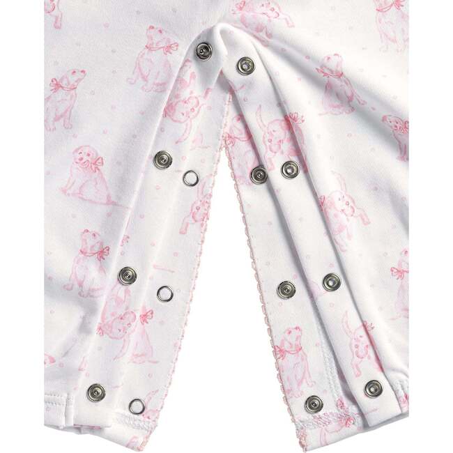 Pink Puppy Love Print Converter Gown Pink