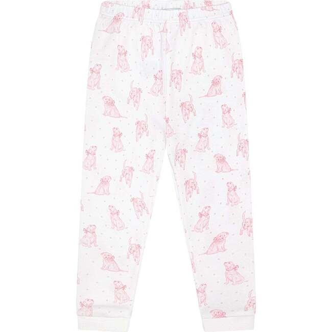 Pink Puppy Love Print Pajamas Pink - Pajamas - 5