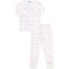 Pink Lone Star Toile Pajamas Pink - Pajamas - 1 - thumbnail