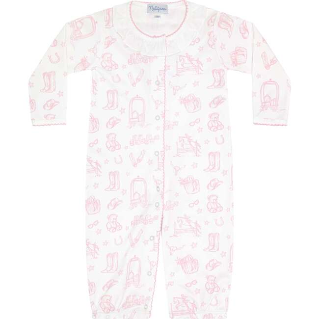 Pink Lone Star Toile Converter Gown Pink