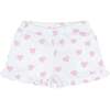 Pink Heart Print Shorts Pink - Shorts - 1 - thumbnail