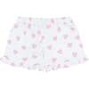 Pink Heart Print Shorts Pink - Shorts - 2