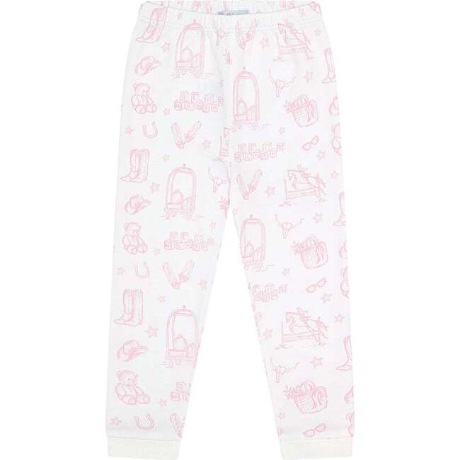 Pink Lone Star Toile Pajamas Pink - Pajamas - 5