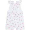 Pink Heart Print Romper Pink - Rompers - 2