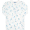 Blue Puppy Love Print Pajamas Blue - Pajamas - 2