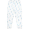 Blue Puppy Love Print Pajamas Blue - Pajamas - 3