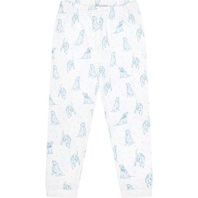 Blue Puppy Love Print Pajamas Blue - Pajamas - 5